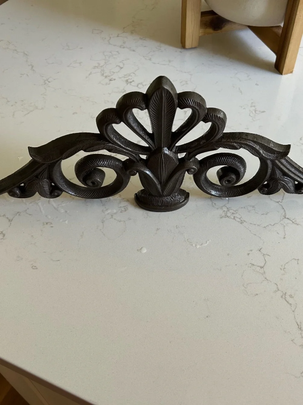 Ornamental iron wall art - Picture 2 of 4